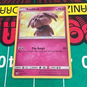 Pokémon card snubbull
